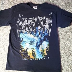 Decrepit Birth And Time Begins Tee Adult Size S